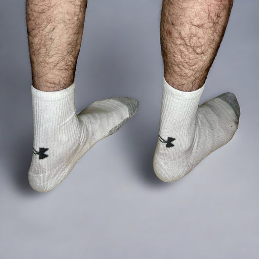 Under Armour Crew Socks - White