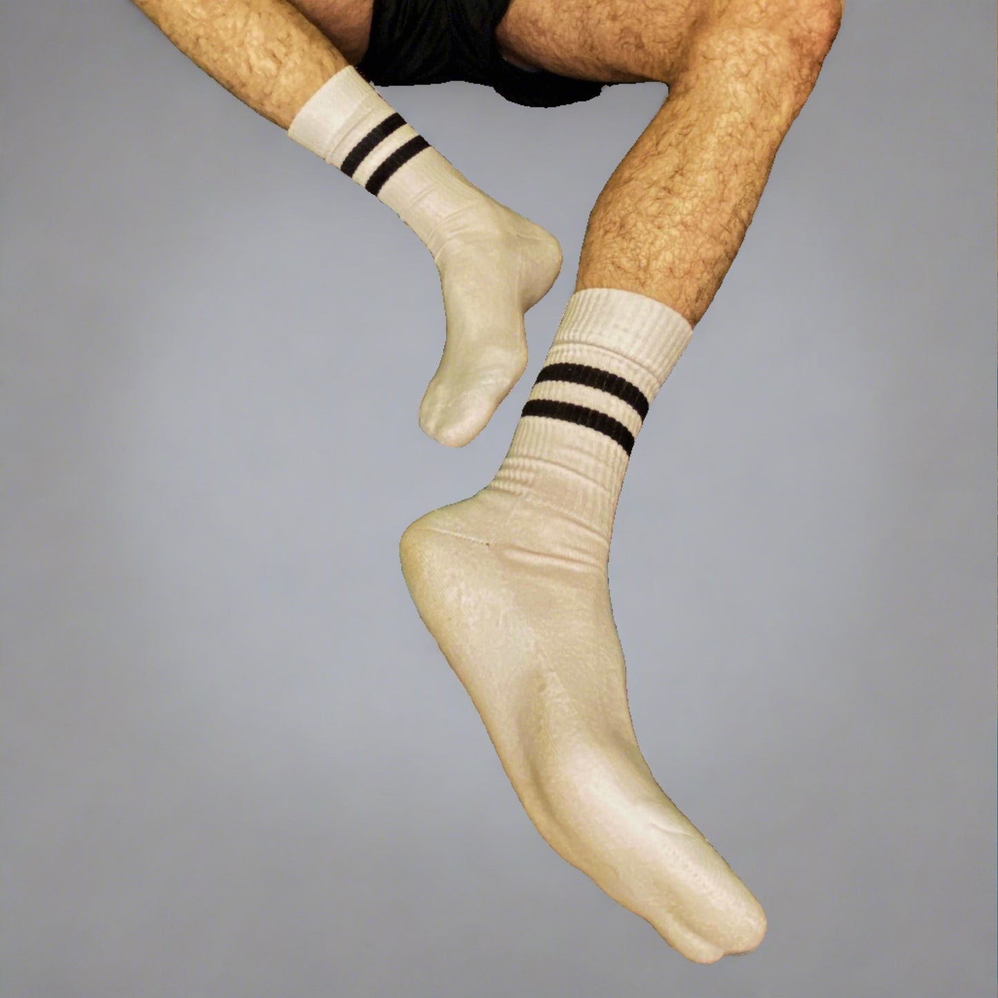 Unbranded Socks - White + Black Colours
