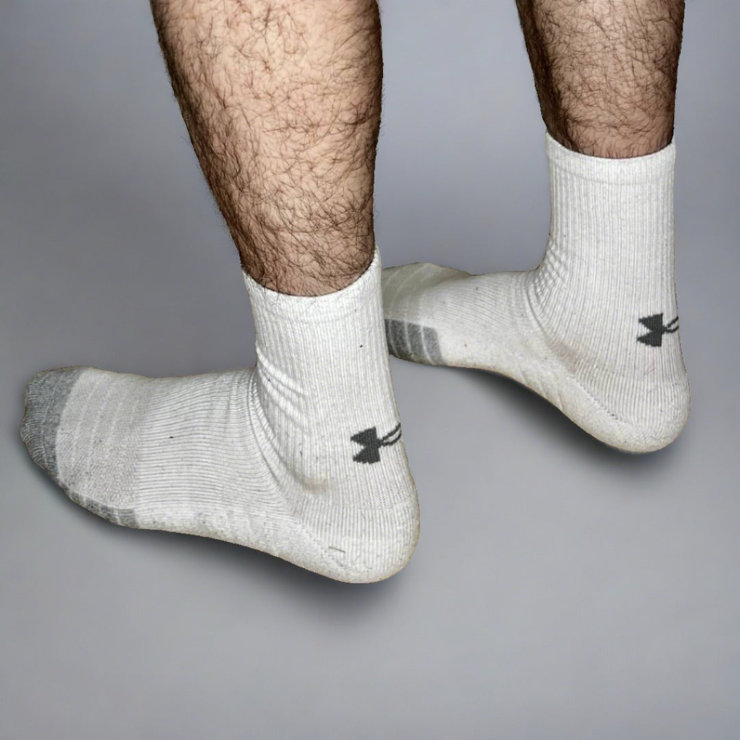 Under Armour Crew Socks - White