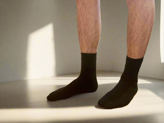 Formal Dress Socks – Black Crew, Workwear