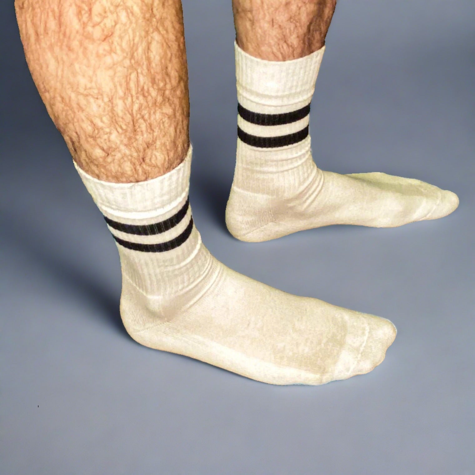 Unbranded Socks - White + Black Colours