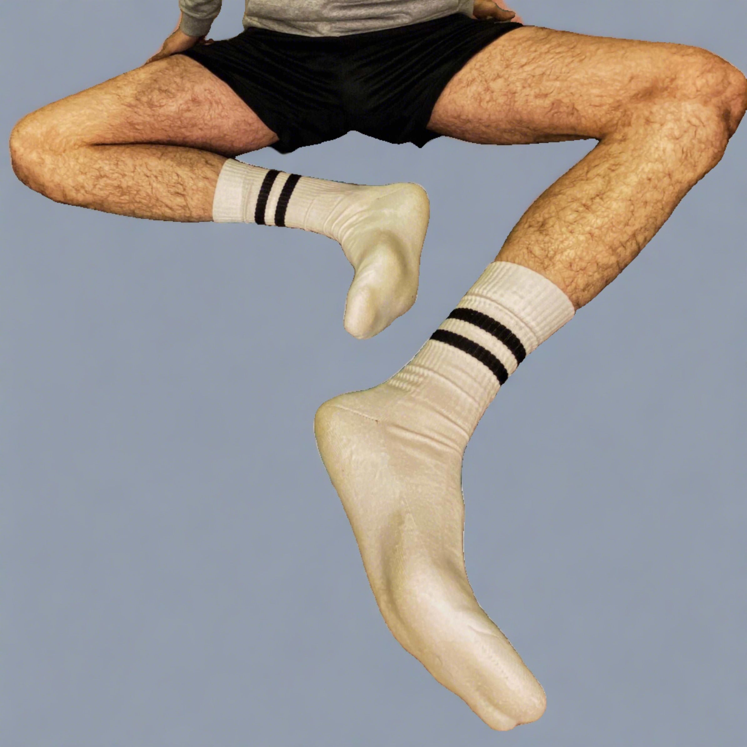 Unbranded Socks - White + Black Colours