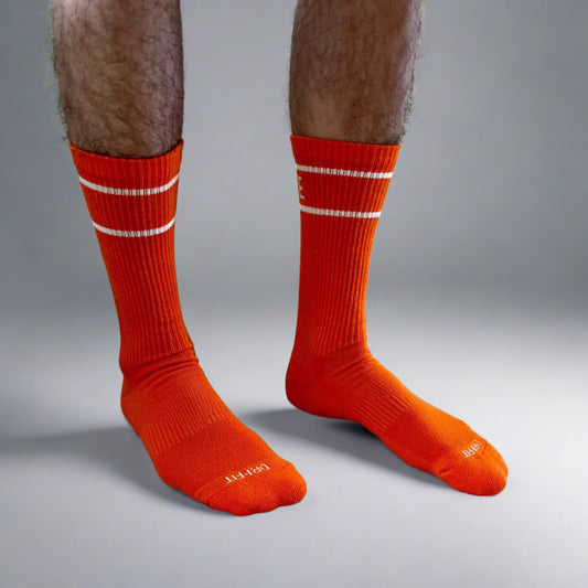 Nike Crew Socks - Orange