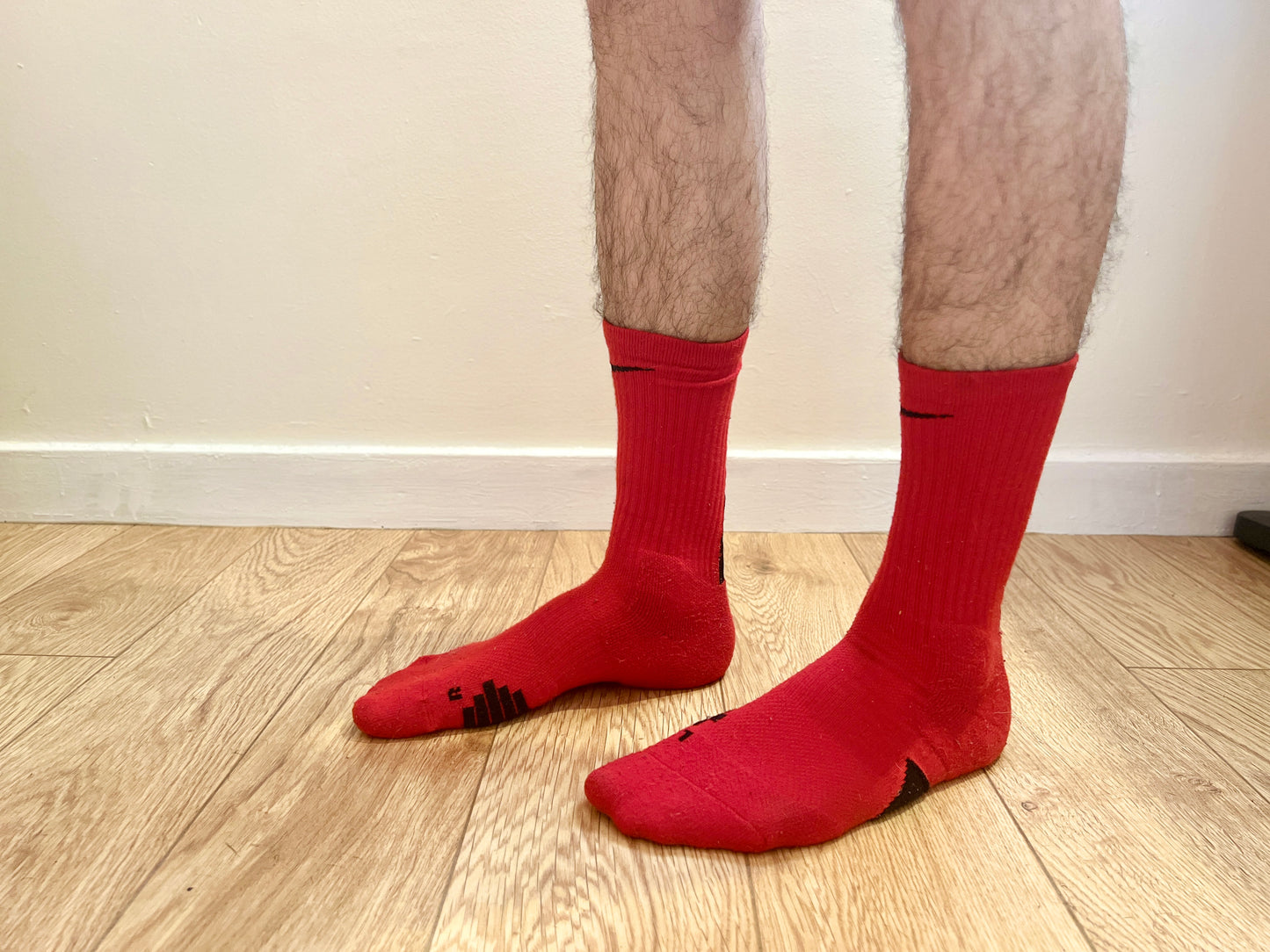 Nike Crew Red Socks