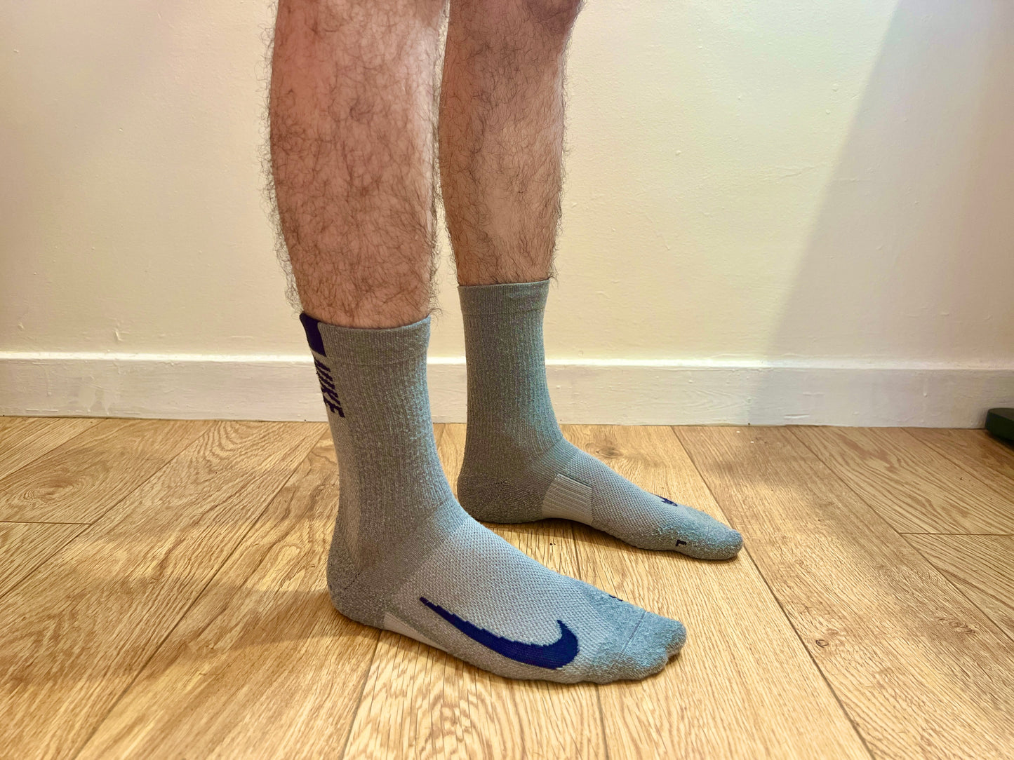 Nike Grey Crew Socks