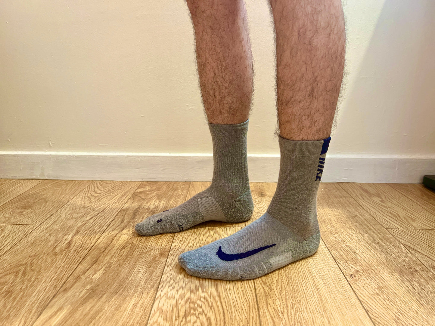 Nike Grey Crew Socks