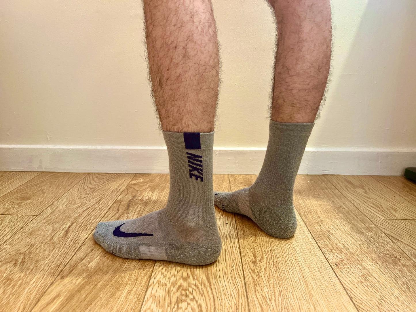 Nike Grey Crew Socks